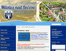 Tablet Screenshot of miloticenadbecvou.cz